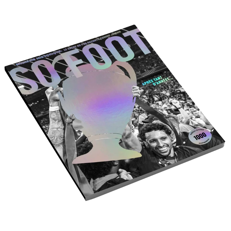 SO FOOT collector 1OO% C1 PSG, holographique